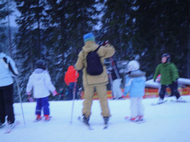 ゲレンデが狭くてコンディションが悪いうえに、ヘタクソ（失礼・・）が多いので、子ども達にはちょっと危ない・・かな？<br />結局、キッズ･ゲレンデで遊びました。