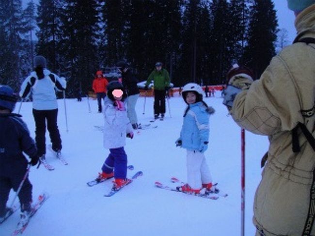 滑れたのは僅かな時間でしたが、無事、初スウェーデンスキーを満喫。