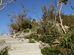 絶景ポイント、ぬちうなーへ。
散策コースがありました。