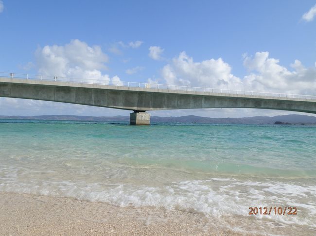 海の淡い色がいいですね。<br />深呼吸、深呼吸。