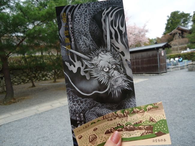 一旦また外に出て･･･拝観料￥500<br /><br />雲龍図を見て来ました。<br /><br />すごい迫力です。<br /><br />龍が好きなので是非見ておきたかった。