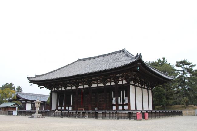 東金堂。<br /><br />左手には、「国宝　阿修羅像」などが収められている国宝館があります。