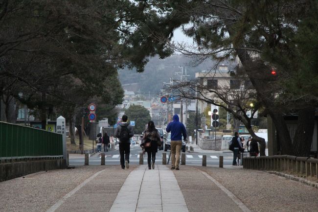 この石畳の左手には、北円堂があります。<br /><br />興福寺を出ると駐車場なので、そろそろ帰ります。