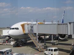 14:10、A滑走路の北側から無事ランディング。この時間帯は海外の利用客が多いのか、パスポートコントロールもForeign Passportの窓口がえらい混雑具合で、日本人の窓口はガラガラだった。

定刻よりちょっと早く着いたおかげで、予定より早い成田エクスプレス34号で空港をあとにすることができた。