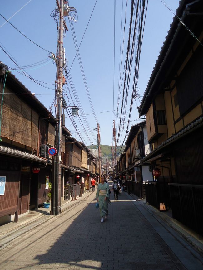 祇園は観光客多いですね。