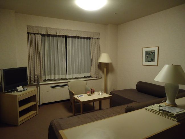 やっとホテルに到着〜<br /><br />長かったなァ。<br /><br />