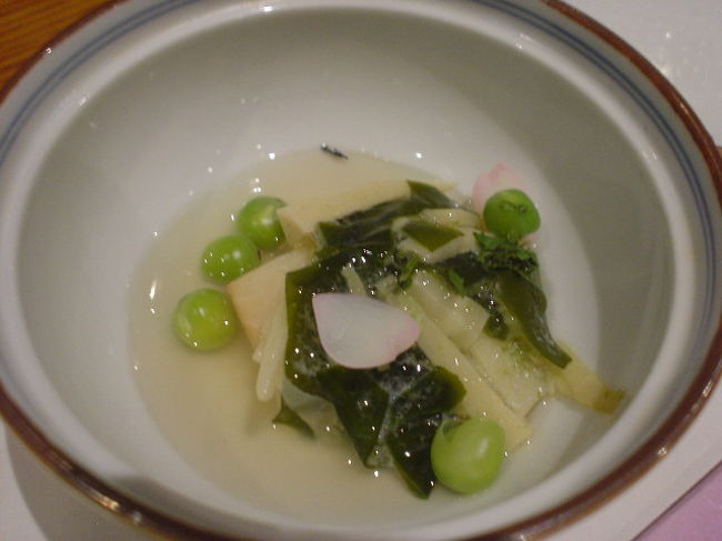 旬のタケノコの酢味噌和え<br /><br /><br />香りがタマリマセン！