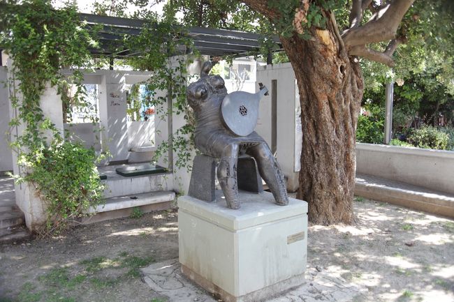 コロナキ広場で休憩。