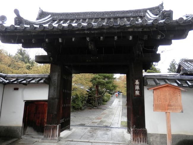 伏見城で家康天下取りの捨石となって切腹した鳥居元忠の血天井がある養源院