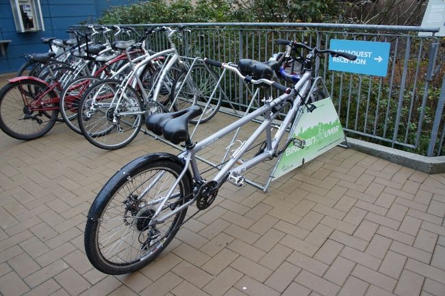 ③２９日　　「Aquarium」<br /><br />２人乗り自転車