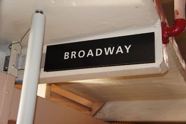 ④３０日　　「Aicatraz」<br /><br /><br /><br />牢獄内のメインストリート　BROADWAY 