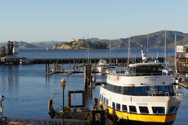 ④３０日　　「PIER」<br /><br />ピアから望むアルカトラズ