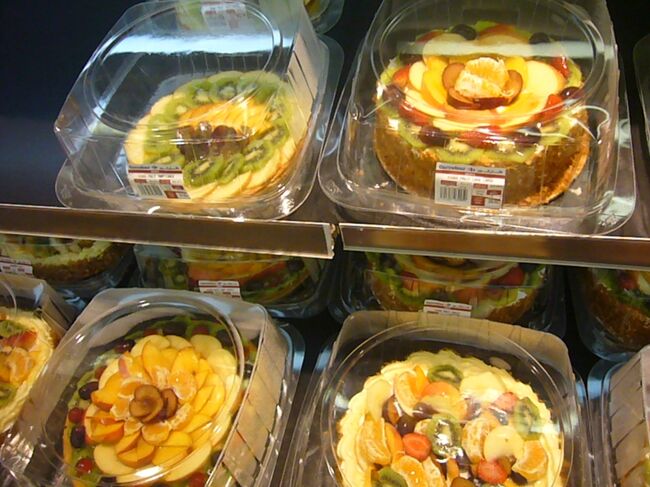 ケーキ、大きいね。