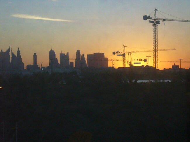 夕陽鑑賞会　無事　終了<br /><br />さて、メトロで帰りましょ。