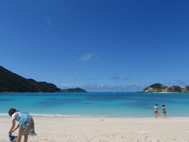 この日はビーチエントリーでシュノーケリングしましたが、写真ではこんなに綺麗に見えますが、海の中はまだ少しにごっていました。翌日の体験ダイビングに備えビールは一杯だけにしておきました。