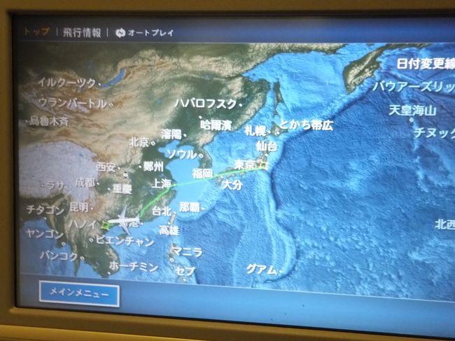 初ベトナムです。直行便で深夜到着でした。