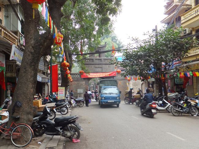 旧市街にあたる東河門界隈です。