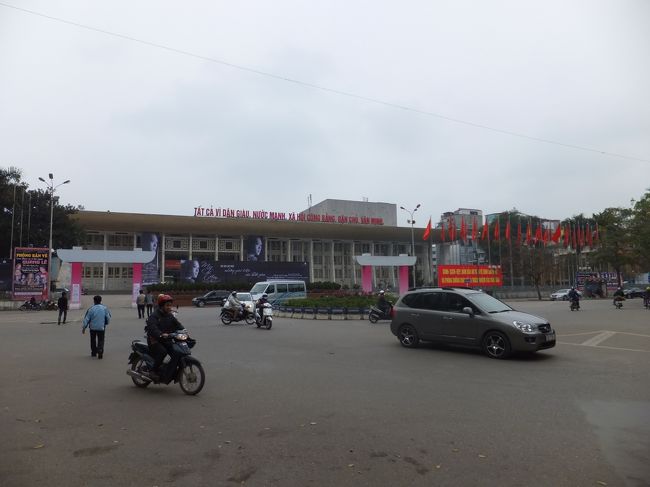 駅前広場です。