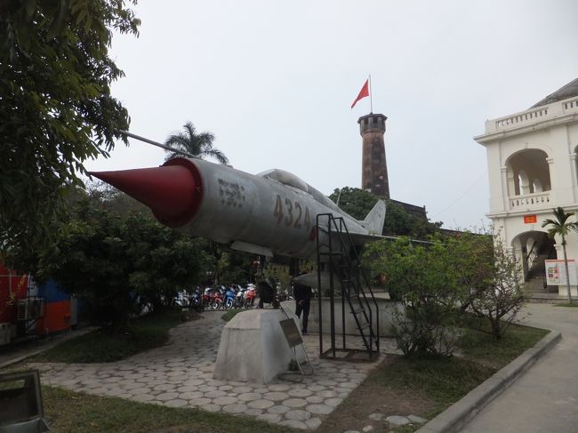 続いて軍事歴史博物館へ。これはベトナム戦争時代のミグ戦闘機です。