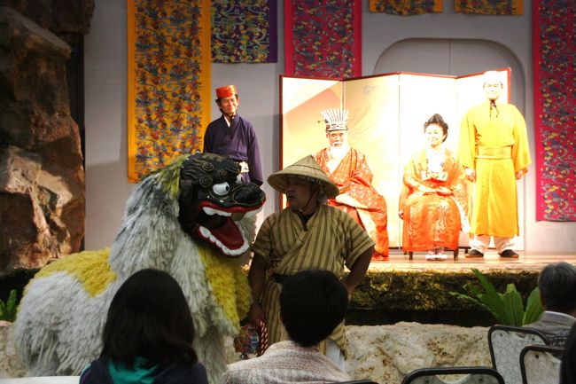 コミックな会話を演じてます、、、