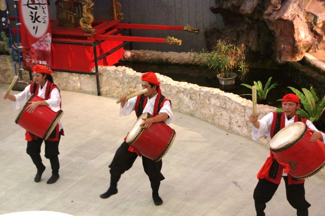 出ました、、♪沖縄太鼓♪＾＾