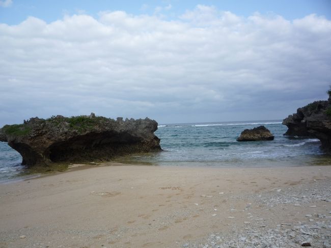 駐車場側のビーチ<br />こちらは、遊泳禁止です。