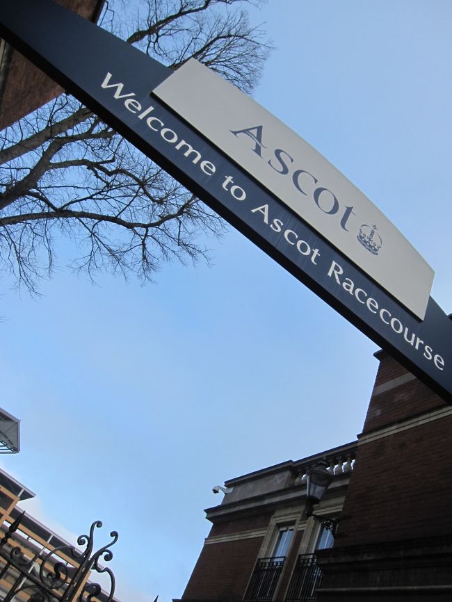 ５分もせずに競馬場に到着！！<br />これならぜんぜん歩けたね。