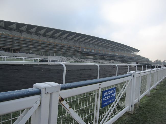 でもでもスタンドの方に向かっていくと<br />わぁ！！！この柵の向こうは馬場！！<br />レース開催時はここを馬が疾走するんだ！！<br />などと想像が膨らみます。<br /><br />スタンド側も見れてよかった良かった。
