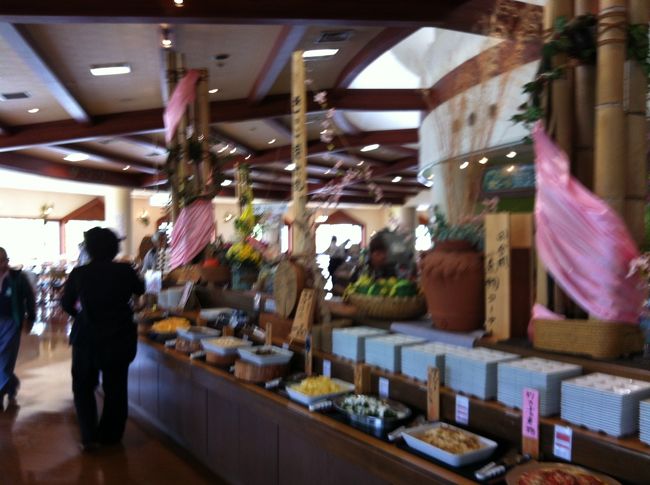 11時。まだ早いけどバイキング昼食です。