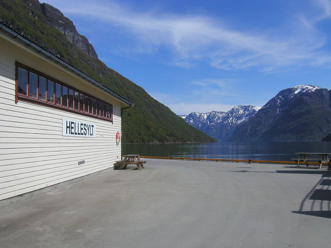 Hellesyltの船着場