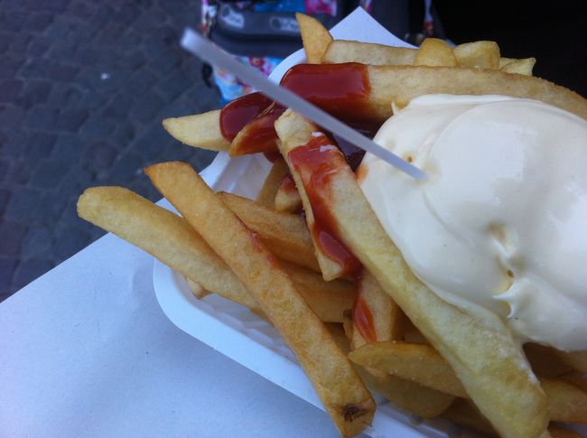 これが、とにかく美味しかった！以前ブリュッセルで食べたのより美味しかった！これ食べにまた来たい！