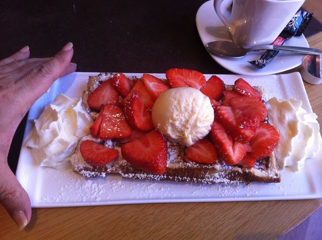 うん、美味しかった。太ってもいいわ。