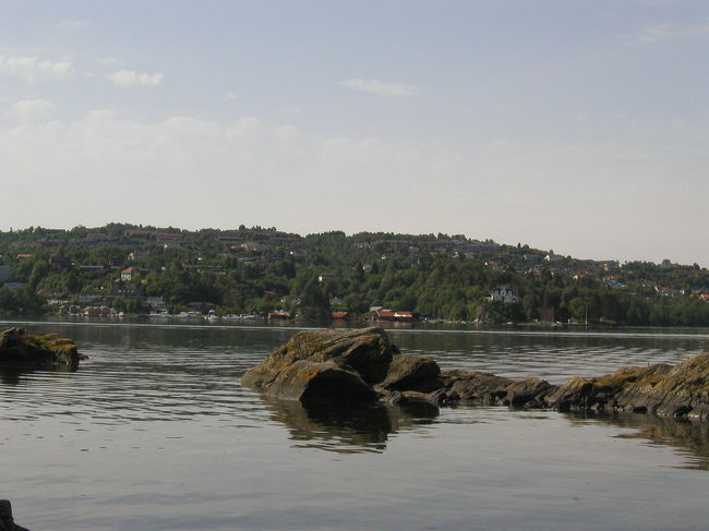 墓所の前からの眺め