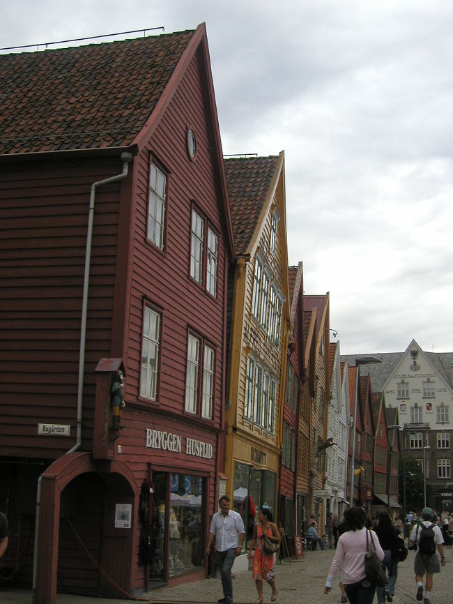 ベルゲンのブリゲン地区