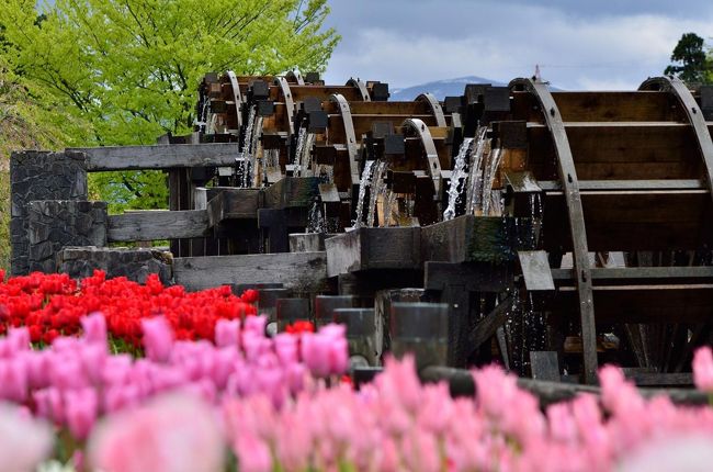 水車も。