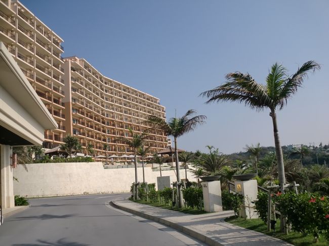 ホテル棟での予約だったのでホテル側に到着<br />