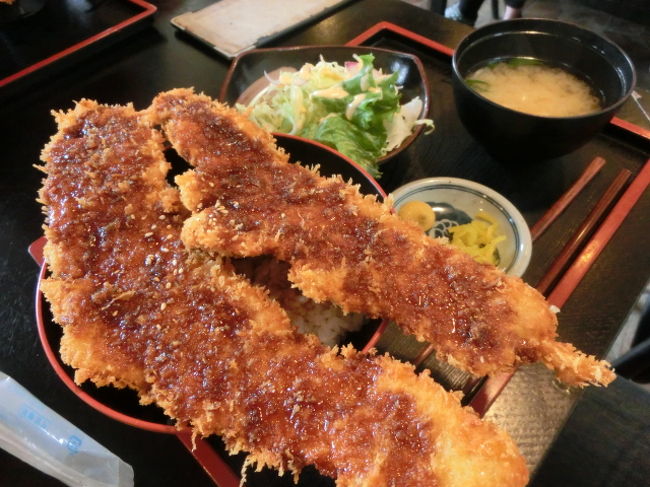 小浜のフィッシャーマンズワーフへ。<br />蘇洞門めぐりは以前したことがあるので今回はパス。<br />初めてだったら楽しいと思います♪<br /><br />今回は昼食で立ち寄ったのですが、<br />このフィッシャーマンズワーフ近くのこだま食堂へ。<br />このわらじかつが食べたかったのです♪<br />値段も９００円しないくらいで、<br />単品でも味噌汁・サラダはついてくるしおすすめ！