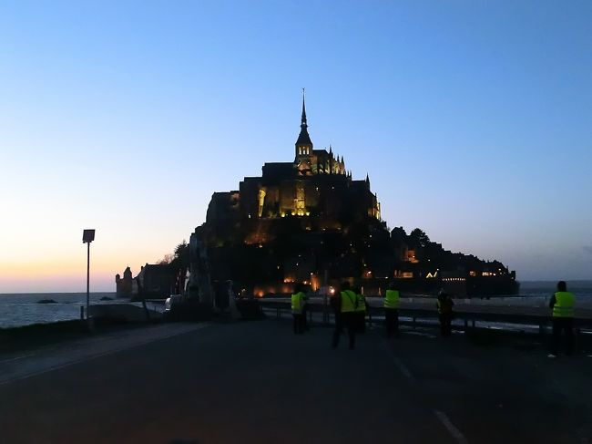 美しき北フランス8日間<3> 2日目 「夕暮れのモン・サン 美しき北フランス8日間<3> 2日目 「夕暮れのモン・サン