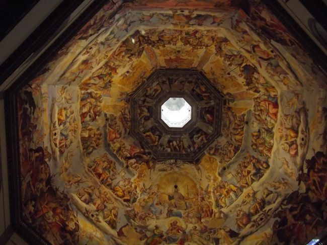 サンタ・マリア・デル・フィオーレ大聖堂天蓋内側。