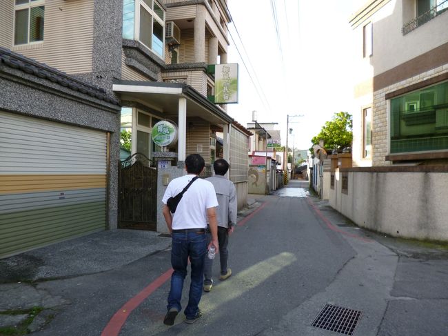 翌日花蓮市内の<br />裏通りの散歩