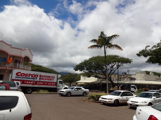 ハレイワＳＣで、ＣＯＳＴＣＯトラック発見