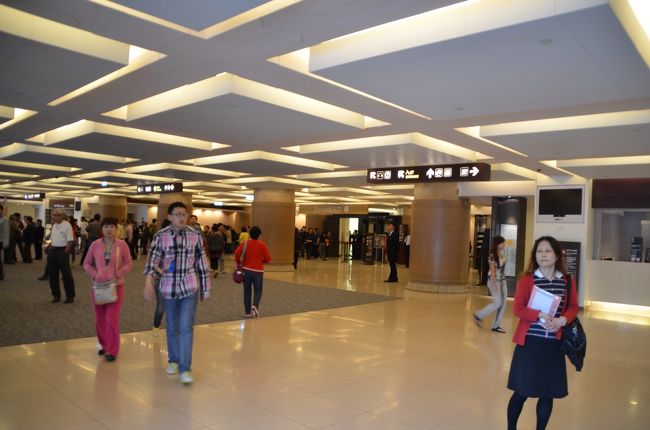 故宮博物院のロビー、ここ以降は写真撮影禁止である