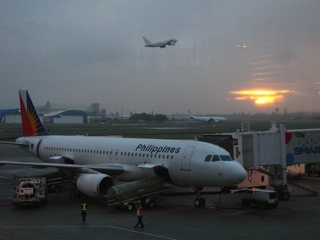 朝日が昇ってきましたー