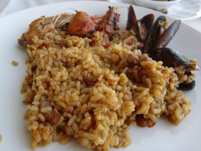 そして最期のパエリア。<br />ゆっくり楽しみました。