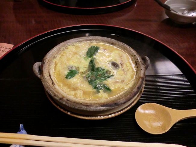 白魚の小鍋。<br />美味しいけど、お腹いっぱい！