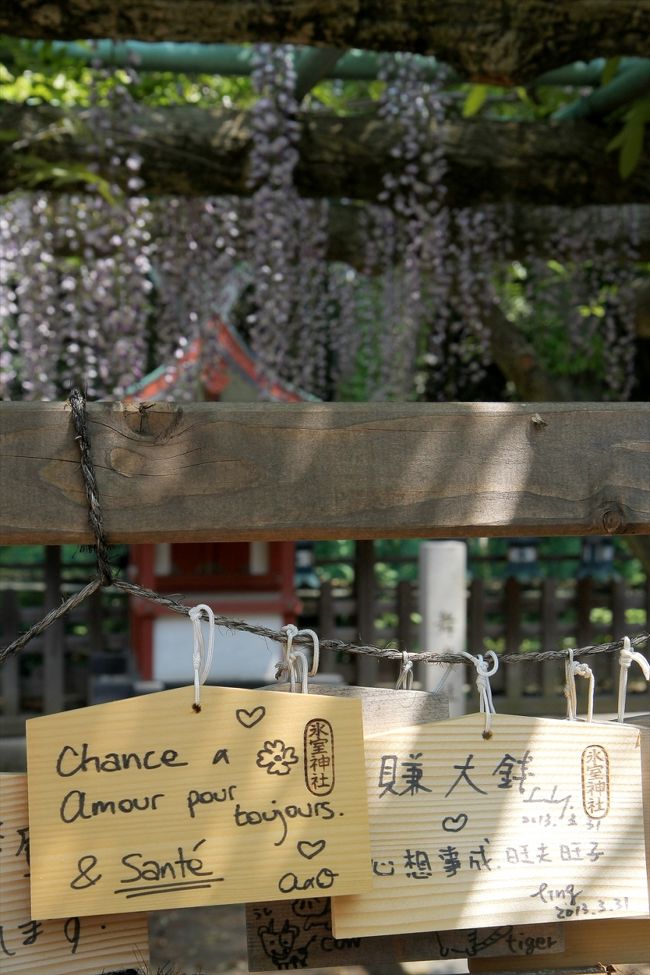 あまり見てはいけないと思いつつも，つい見てしまう…<br />最近は日本語ではない言語で書かれている絵馬が多いですね。<br />