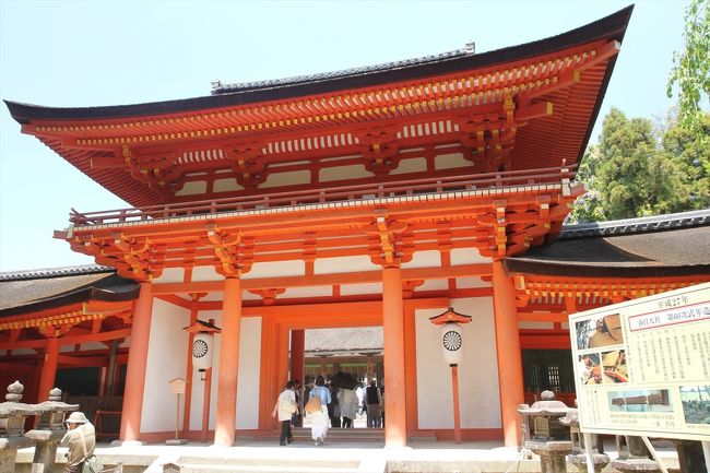 ようやく南門前に到着。<br />春日大社は広いので，結構歩きました。<br />