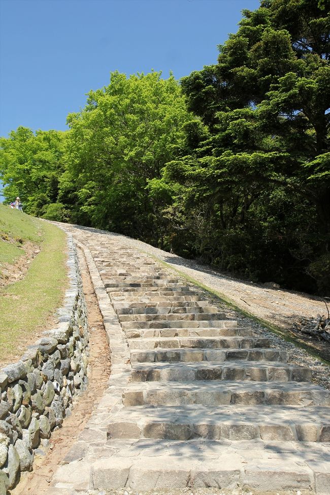 最初は良かったものの，延々と階段が続きます…