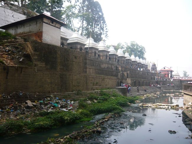 途中でネパール人に声をかけられ、入場料を支払うように言われました。係員かと思っていたら、どうやら自称ガイドらしく、200ルピー（？）で案内するとのこと。お断りし、入口で入場料1,000ルピーを支払いました（4/14から大幅に値上がりしたとのこと）。