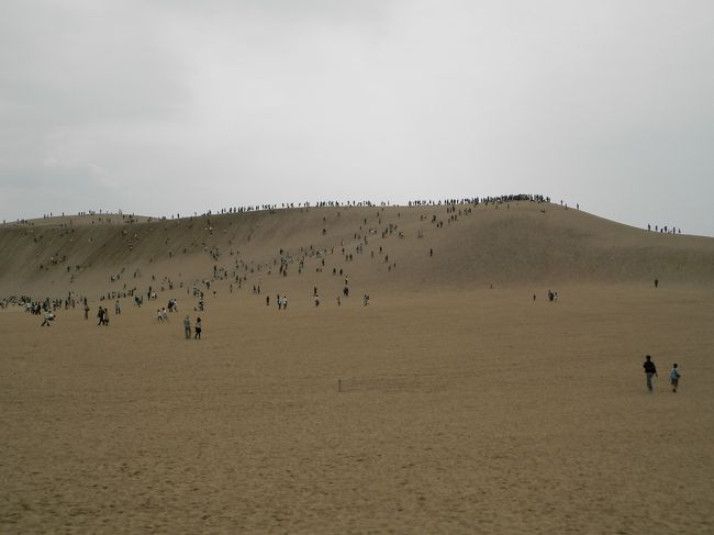 さて下山して鳥取駅に向かうの！